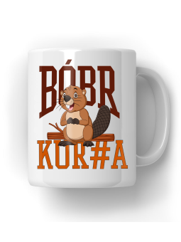 Kubek Bóbr Kur_a - HiPanda! Śmieszne Prezenty z Nadrukami ?