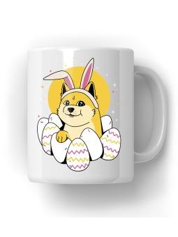 Kubek Pies Doge z Jajkami - HiPanda! Śmieszne Prezenty z Nadrukami ?