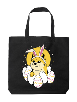 Torba Pies Doge z Jajkami - HiPanda! Śmieszne prezenty z Nadrukami ?