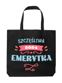 Torba Szczęśliwa Emerytka Rok - HiPanda! Śmieszne prezenty z Nadrukami ?