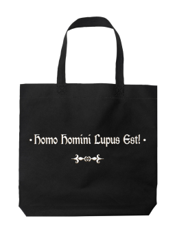Torba 1670 Homo Homini Lupus Est - HiPanda! Śmieszne prezenty z Nadrukami ?