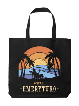 Torba Witaj Emeryturo - HiPanda! Śmieszne prezenty z Nadrukami ?