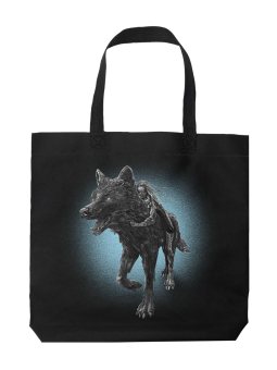 Torba Dziewczyna z Wilkiem - HiPanda! Śmieszne prezenty z Nadrukami ?