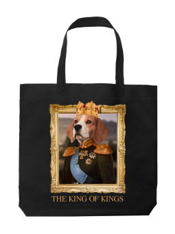 Torba Pies Król Królów - HiPanda! Śmieszne prezenty z Nadrukami ?