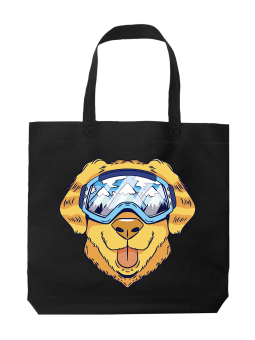 Torba Pies Labrador Narciarz - HiPanda! Śmieszne prezenty z Nadrukami ?