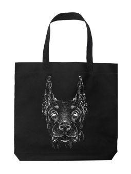 Torba Pies Doberman - HiPanda! Śmieszne prezenty z Nadrukami ?