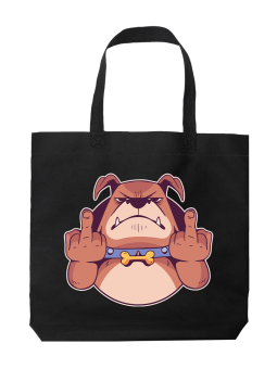 Torba Pies Fuck You - HiPanda! Śmieszne prezenty z Nadrukami ?