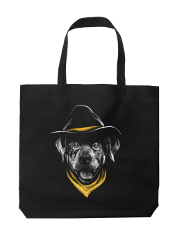 Torba Pies Cowboy - HiPanda! Śmieszne prezenty z Nadrukami ?