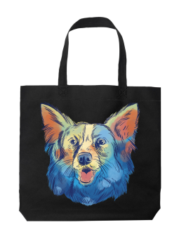 Torba Pies Collie Watercolor - HiPanda! Śmieszne prezenty z Nadrukami ?