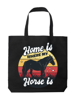 Torba Mój Dom Tam Gdzie Mój Koń - HiPanda! Śmieszne prezenty z Nadrukami ?