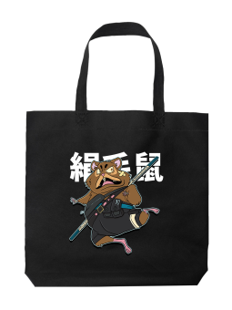 Torba Anime Samuraj Chomik - HiPanda! Śmieszne prezenty z Nadrukami ?