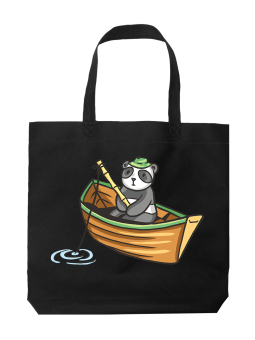 Torba Panda Wędkarz - HiPanda! Śmieszne prezenty z Nadrukami ?