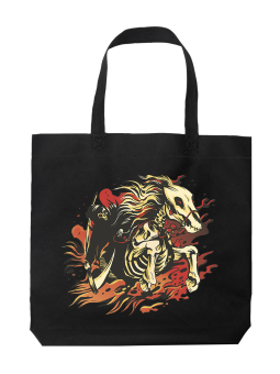 Torba Szkielet Koń - HiPanda! Śmieszne prezenty z Nadrukami ?