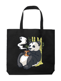 Torba Panda w Bambusach - HiPanda! Śmieszne prezenty z Nadrukami ?