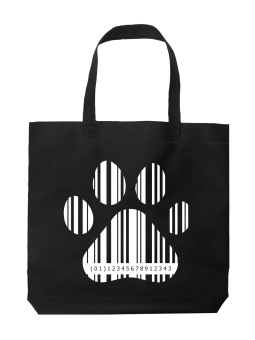 Torba Psia Łapa Kod Kreskowy - HiPanda! Śmieszne prezenty z Nadrukami ?