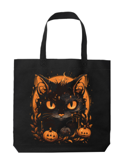 Torba Halloween Groźny Kot - HiPanda! Śmieszne prezenty z Nadrukami ?