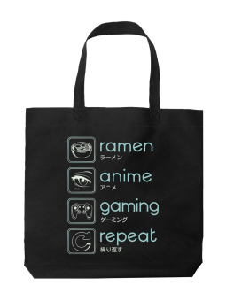 Torba Anime Dla Gracza - HiPanda! Śmieszne prezenty z Nadrukami ?