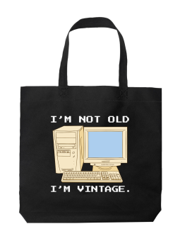 Torba I'm Not Old I'm Vintage - HiPanda! Śmieszne prezenty z Nadrukami ?