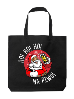 Torba Ho Ho Ho Na Piwo - HiPanda! Śmieszne prezenty z Nadrukami ?