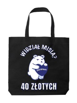 Torba Widział Misia - HiPanda! Śmieszne prezenty z Nadrukami ?