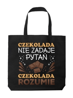 Torba Czekolada nie zadaje pytań - HiPanda! Śmieszne prezenty z Nadrukami ?