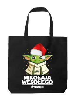 Torba Wesołego Mikołaja Życzę Ci Yoda - HiPanda! Śmieszne prezenty z Nadrukami ?
