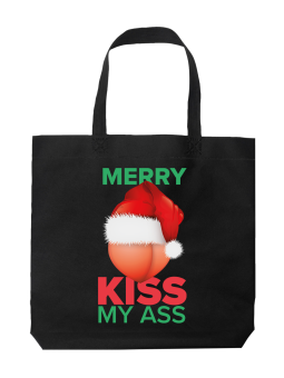 Torba Merry Kiss My Ass - HiPanda! Śmieszne prezenty z Nadrukami ?