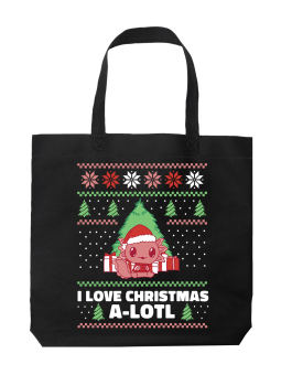 Torba I Love Christmas A-LOTL - HiPanda! Śmieszne prezenty z Nadrukami ?