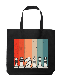 Torba Retro Szachy - HiPanda! Śmieszne prezenty z Nadrukami ?