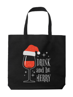 Torba Świąteczna Lampka Winka - HiPanda! Śmieszne prezenty z Nadrukami ?