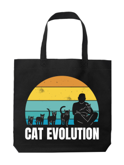 Torba Cat Evolution - HiPanda! Śmieszne prezenty z Nadrukami ?