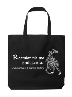 Torba 1670 Rozmiar Nie Ma Znaczenia - HiPanda! Śmieszne prezenty z Nadrukami ?