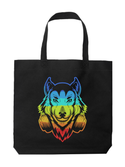 Torba DJ Wilk - HiPanda! Śmieszne prezenty z Nadrukami ?