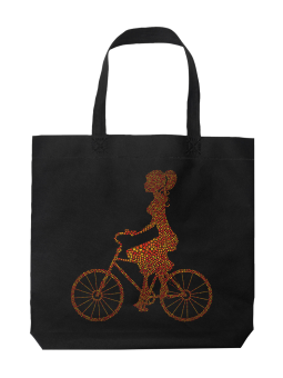 Torba Dziewczyna z rowerem - HiPanda! Śmieszne prezenty z Nadrukami ?