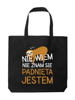 Torba Padnięta jestem - HiPanda! Śmieszne prezenty z Nadrukami ?