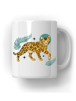 Kubek Kot Bengalski - HiPanda! Śmieszne Prezenty z Nadrukami ?