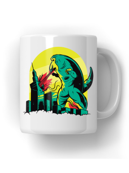 Kubek Nosacz Godzilla - HiPanda! Śmieszne Prezenty z Nadrukami ?