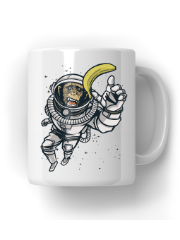 Kubek Małpa Astronauta - HiPanda! Śmieszne Prezenty z Nadrukami ?