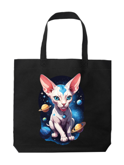 Torba Kot Sphynx w Kosmosie - HiPanda! Śmieszne prezenty z Nadrukami ?