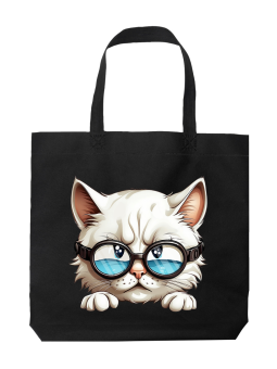 Torba Kot w Goglach - HiPanda! Śmieszne prezenty z Nadrukami ?