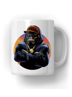 Kubek Hip Hop Goryl - HiPanda! Śmieszne Prezenty z Nadrukami ?