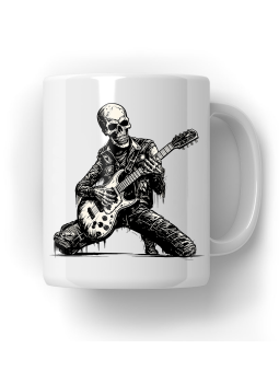 Kubek Szkielet z Gitarą - HiPanda! Śmieszne Prezenty z Nadrukami ?