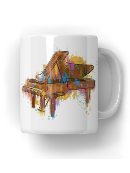 Kubek Kolorowy Fortepian - HiPanda! Śmieszne Prezenty z Nadrukami ?