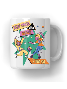 Kubek Dance Zumba - HiPanda! Śmieszne Prezenty z Nadrukami ?