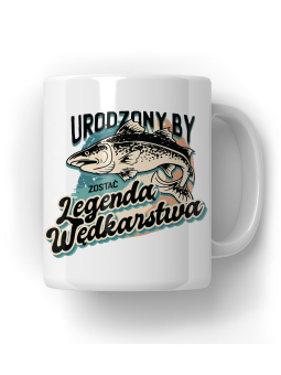 Kubek Legenda Wędkarstwa - HiPanda! Śmieszne Prezenty z Nadrukami ?