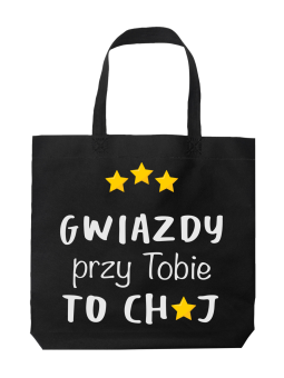Torba Przy Tobie Gwiazdy - HiPanda! Śmieszne prezenty z Nadrukami ?