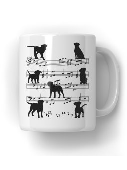 Kubek Psy Na Pięciolinii - HiPanda! Śmieszne Prezenty z Nadrukami ?