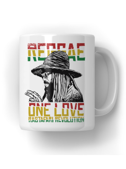 Kubek Reggae One Love - HiPanda! Śmieszne Prezenty z Nadrukami ?