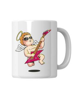 Kubek Aniołek z Gitarą - HiPanda! Śmieszne Prezenty z Nadrukami ?