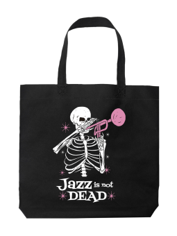 Torba Szkielet Jazz Is Not Dead - HiPanda! Śmieszne prezenty z Nadrukami ?